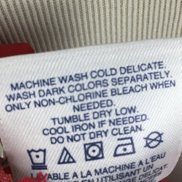 Lands' End Red Puffer Jacket xl (18) - Picture 9 of 10